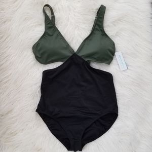 Beach Betty Cutout One Piece Bathing Suit